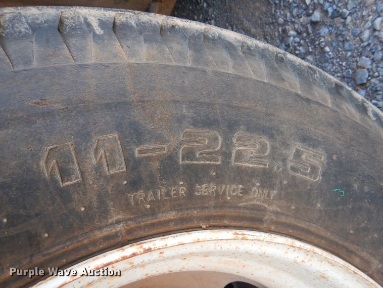 image for item DJ1784 2007 Troxell 500BBL frac tank trailer