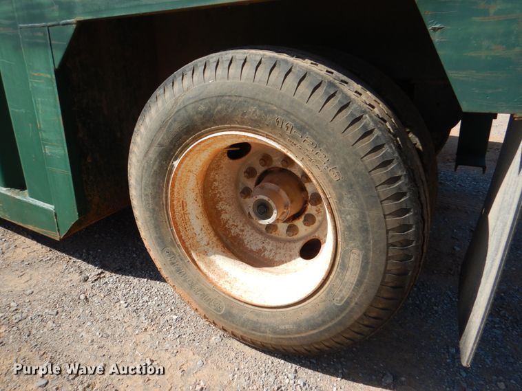 image for item DJ1784 2007 Troxell 500BBL frac tank trailer