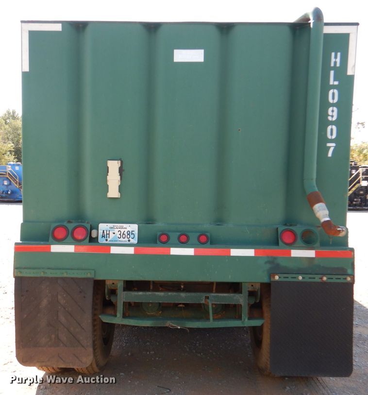 image for item DJ1786 2007 Troxell 500BBL frac tank trailer