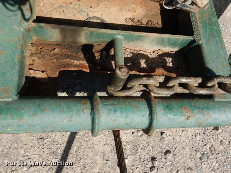 image for item DJ1786 2007 Troxell 500BBL frac tank trailer