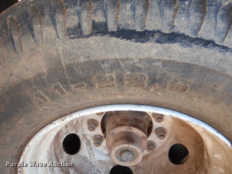 image for item DJ1786 2007 Troxell 500BBL frac tank trailer