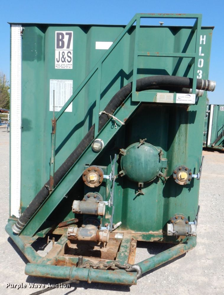 image for item DJ1787 2007 Troxell 500BBL frac tank trailer