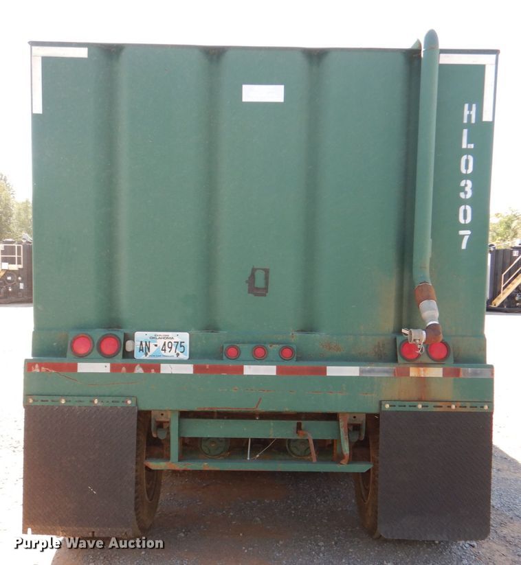 image for item DJ1787 2007 Troxell 500BBL frac tank trailer