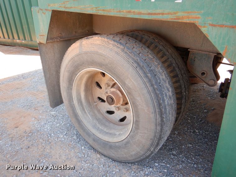 image for item DJ1787 2007 Troxell 500BBL frac tank trailer