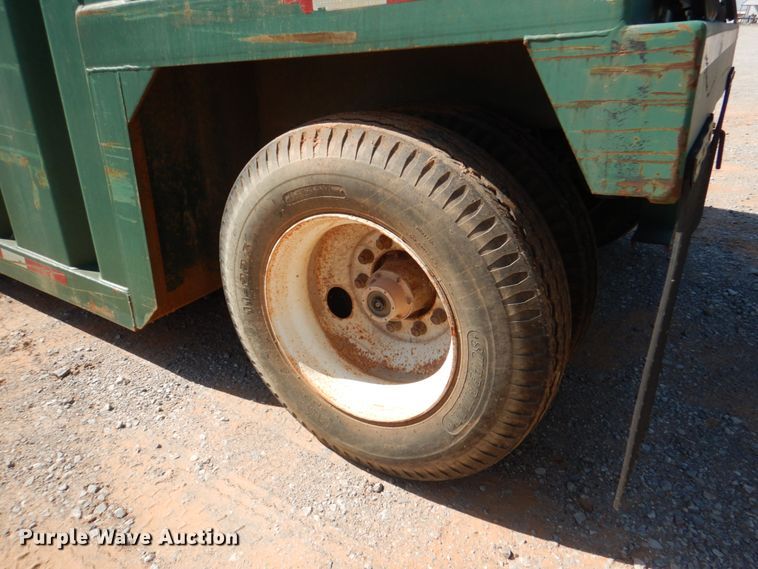 image for item DJ1787 2007 Troxell 500BBL frac tank trailer