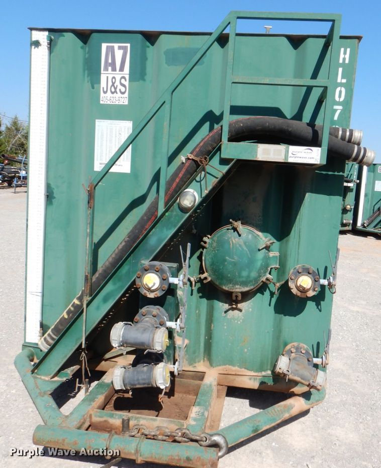 image for item DJ1788 2007 Troxell 500BBL frac tank trailer