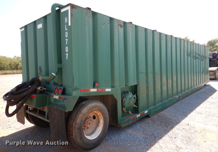image for item DJ1788 2007 Troxell 500BBL frac tank trailer