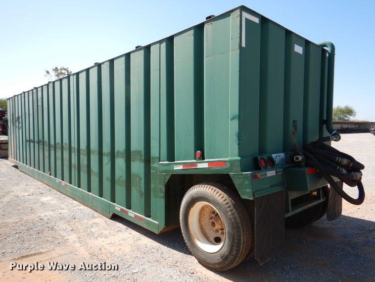 image for item DJ1788 2007 Troxell 500BBL frac tank trailer