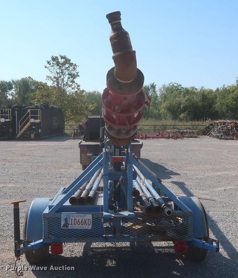 image for item DJ1791 2013 shop built flare trailer