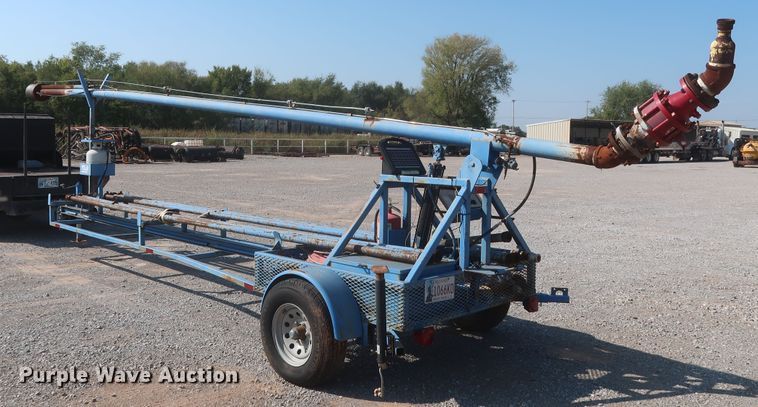 image for item DJ1791 2013 shop built flare trailer
