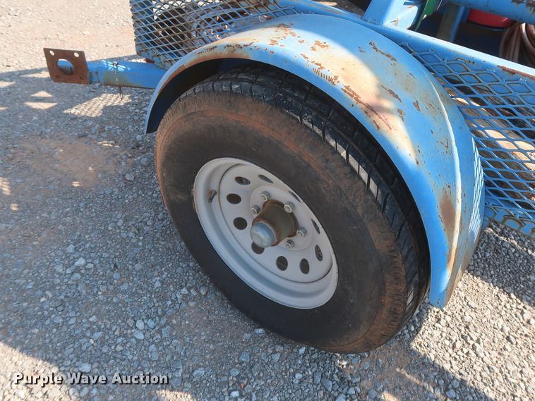 image for item DJ1791 2013 shop built flare trailer