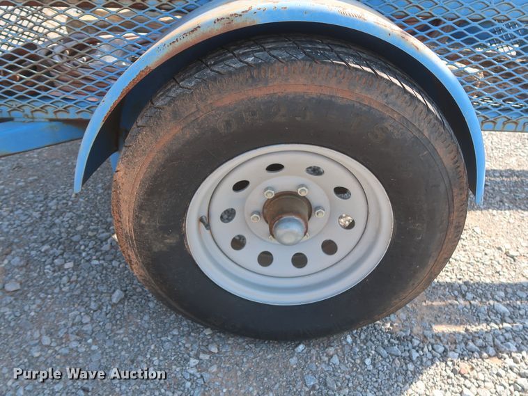 image for item DJ1791 2013 shop built flare trailer