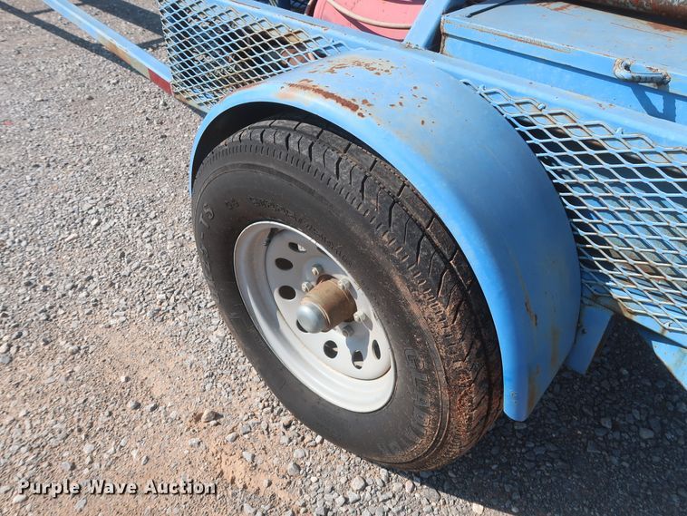 image for item DJ1791 2013 shop built flare trailer