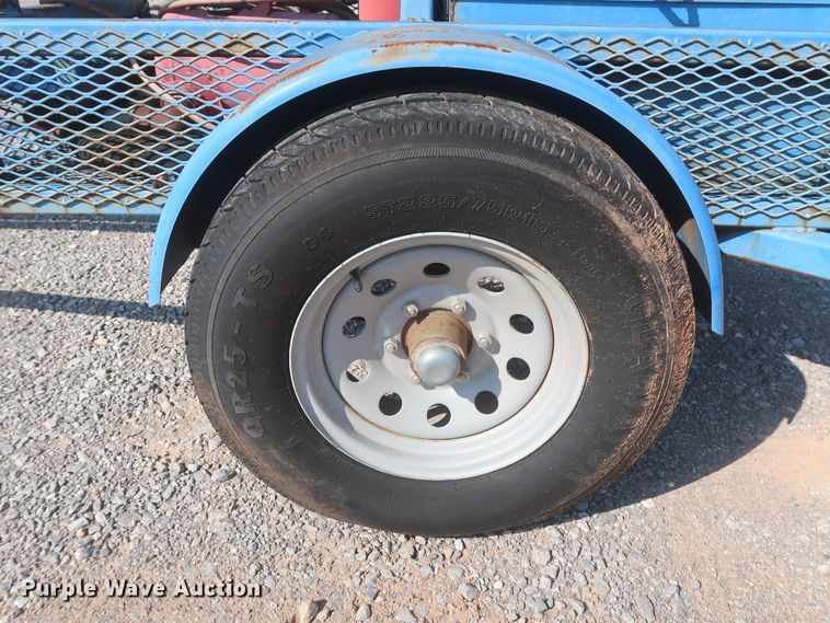 image for item DJ1791 2013 shop built flare trailer