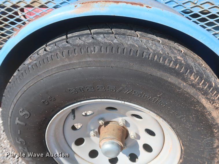 image for item DJ1791 2013 shop built flare trailer