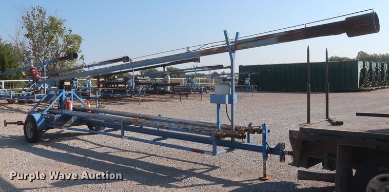 image for item DJ1795 2013 shop built flare trailer