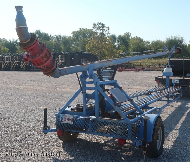 image for item DJ1795 2013 shop built flare trailer