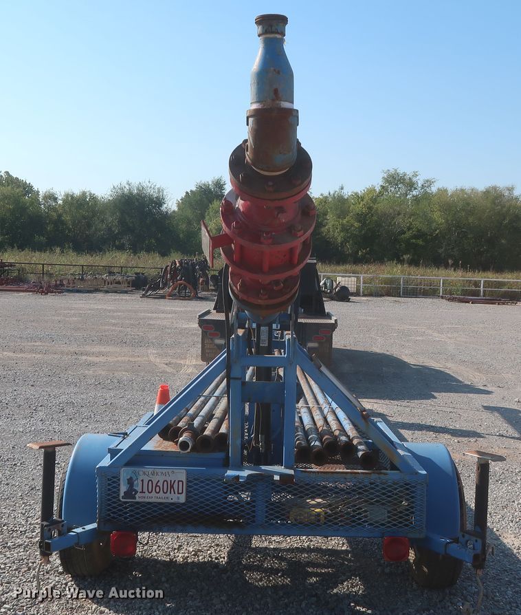 image for item DJ1795 2013 shop built flare trailer