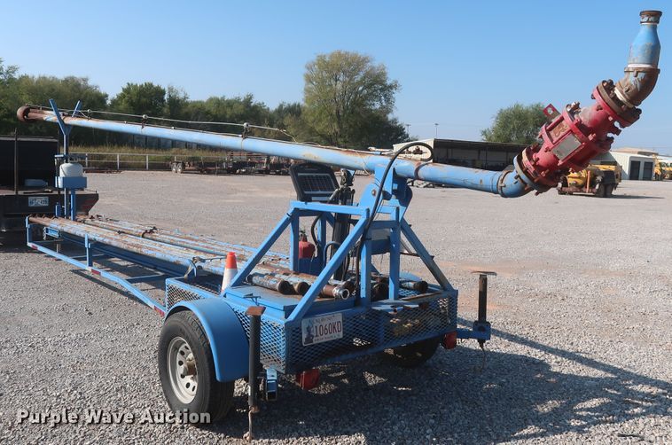 image for item DJ1795 2013 shop built flare trailer