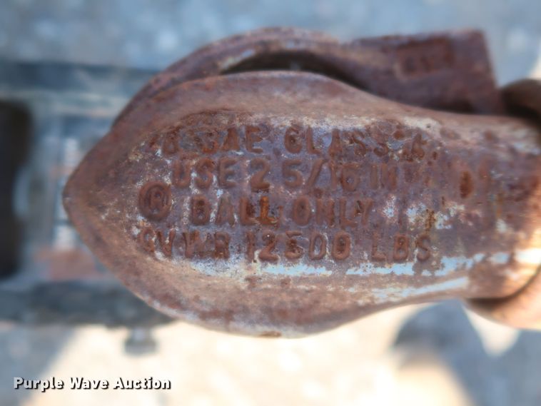 image for item DJ1795 2013 shop built flare trailer