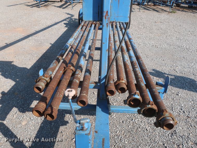 image for item DJ1795 2013 shop built flare trailer