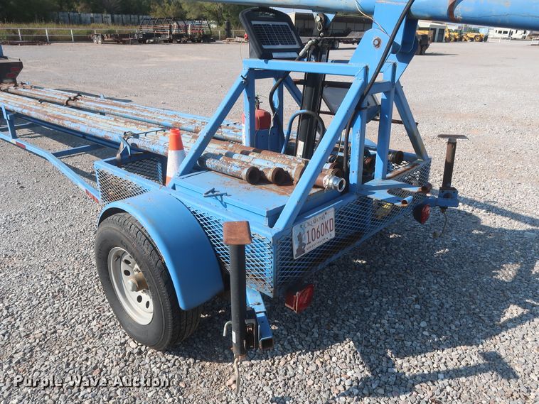 image for item DJ1795 2013 shop built flare trailer