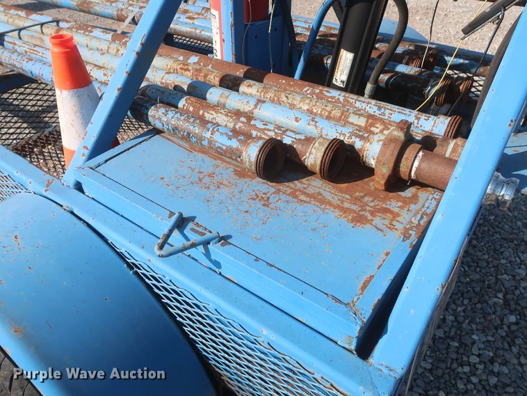 image for item DJ1795 2013 shop built flare trailer