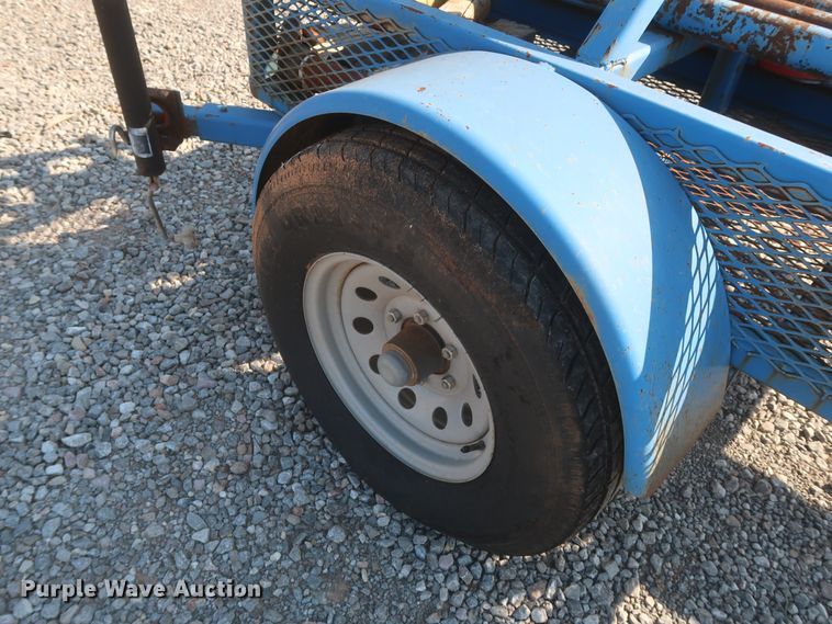 image for item DJ1795 2013 shop built flare trailer