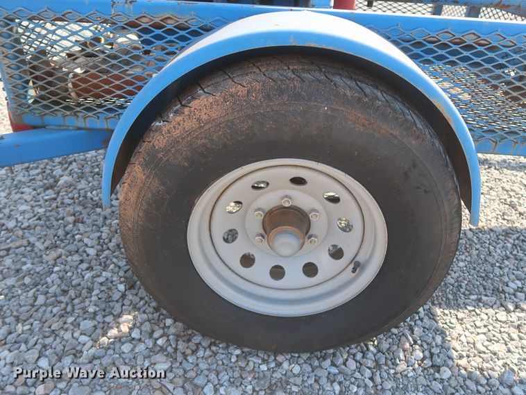 image for item DJ1795 2013 shop built flare trailer