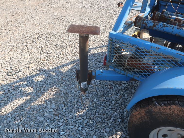 image for item DJ1795 2013 shop built flare trailer