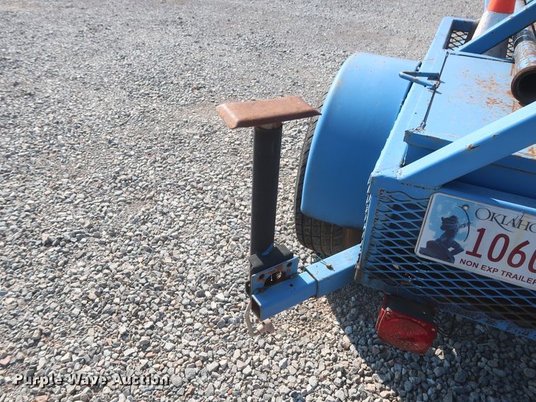 image for item DJ1795 2013 shop built flare trailer