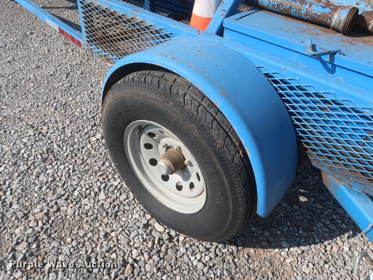 image for item DJ1795 2013 shop built flare trailer