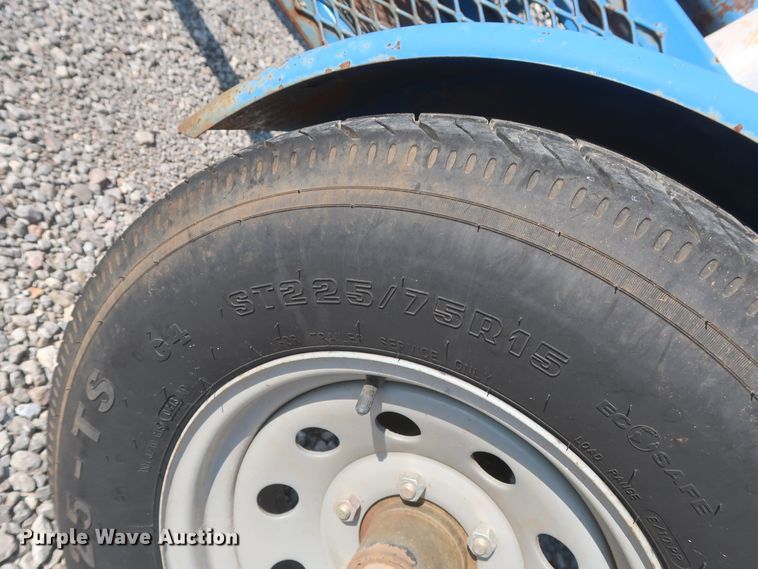 image for item DJ1795 2013 shop built flare trailer