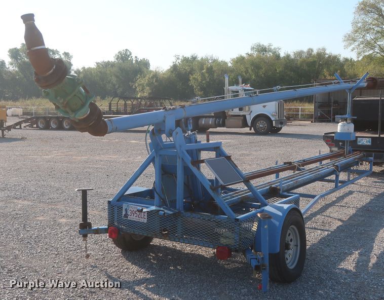 image for item DJ1798 2014 shop built flare trailer