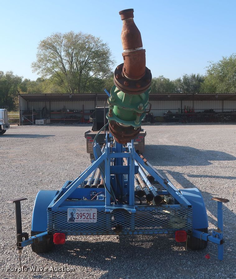 image for item DJ1798 2014 shop built flare trailer