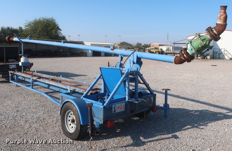 image for item DJ1798 2014 shop built flare trailer