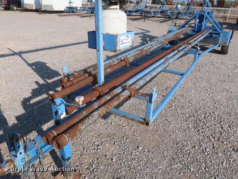 image for item DJ1798 2014 shop built flare trailer