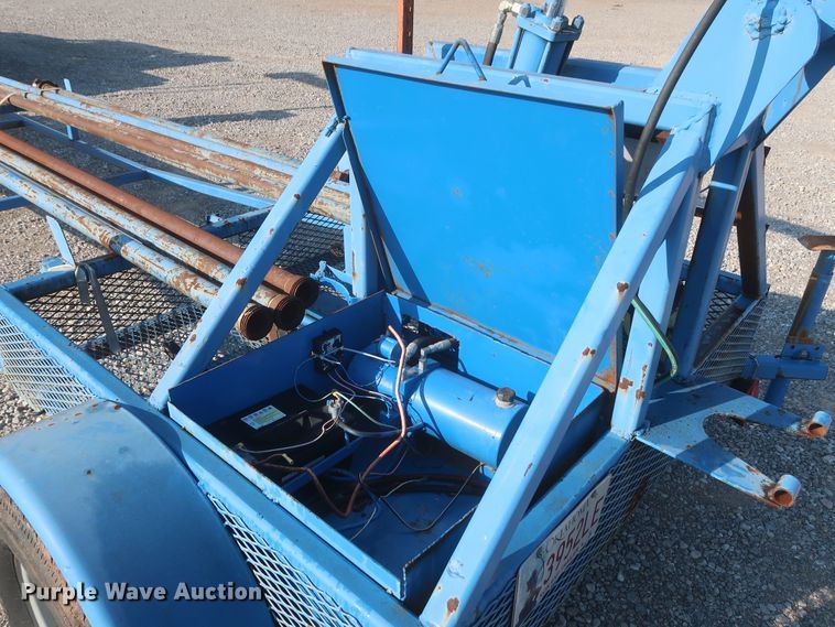 image for item DJ1798 2014 shop built flare trailer