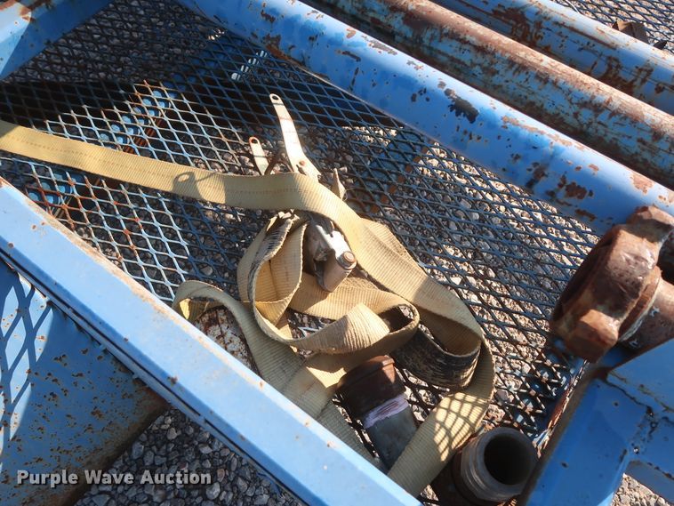 image for item DJ1798 2014 shop built flare trailer