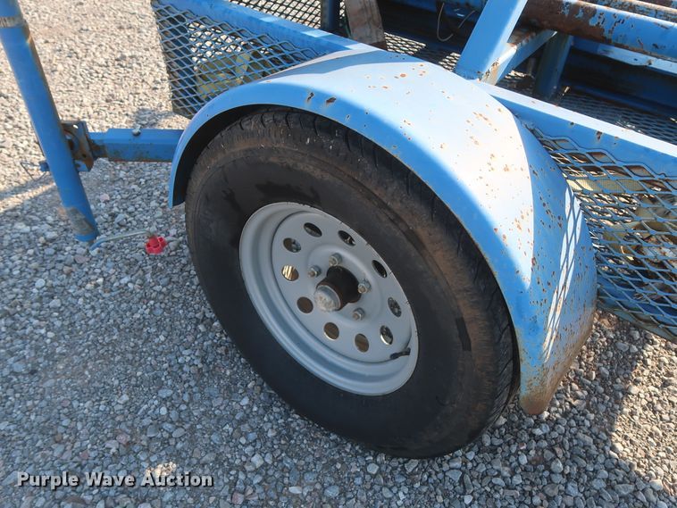 image for item DJ1798 2014 shop built flare trailer