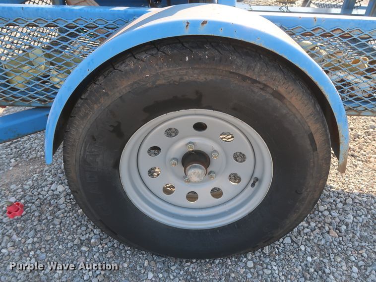 image for item DJ1798 2014 shop built flare trailer