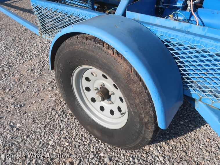 image for item DJ1798 2014 shop built flare trailer