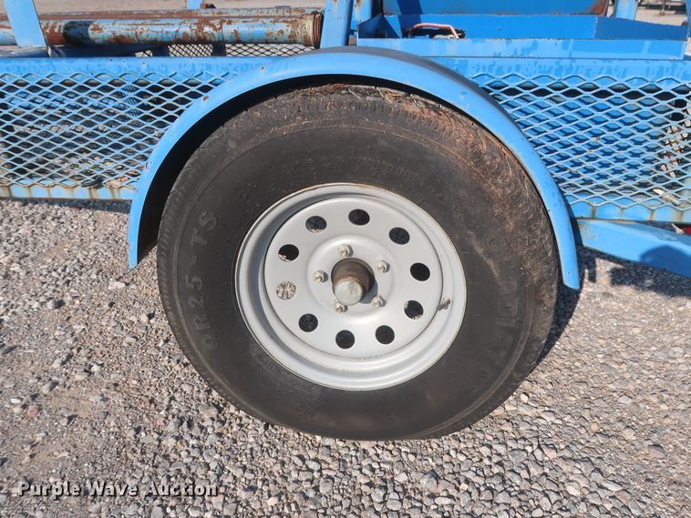 image for item DJ1798 2014 shop built flare trailer