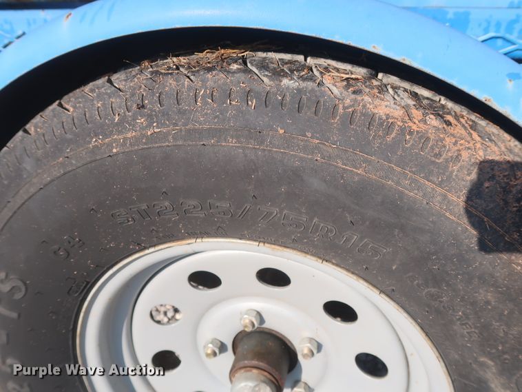 image for item DJ1798 2014 shop built flare trailer