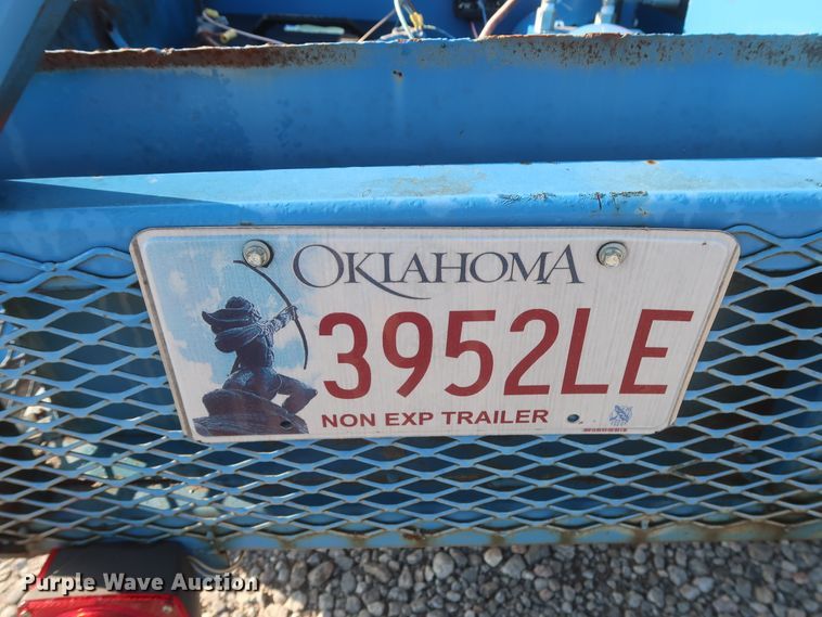 image for item DJ1798 2014 shop built flare trailer