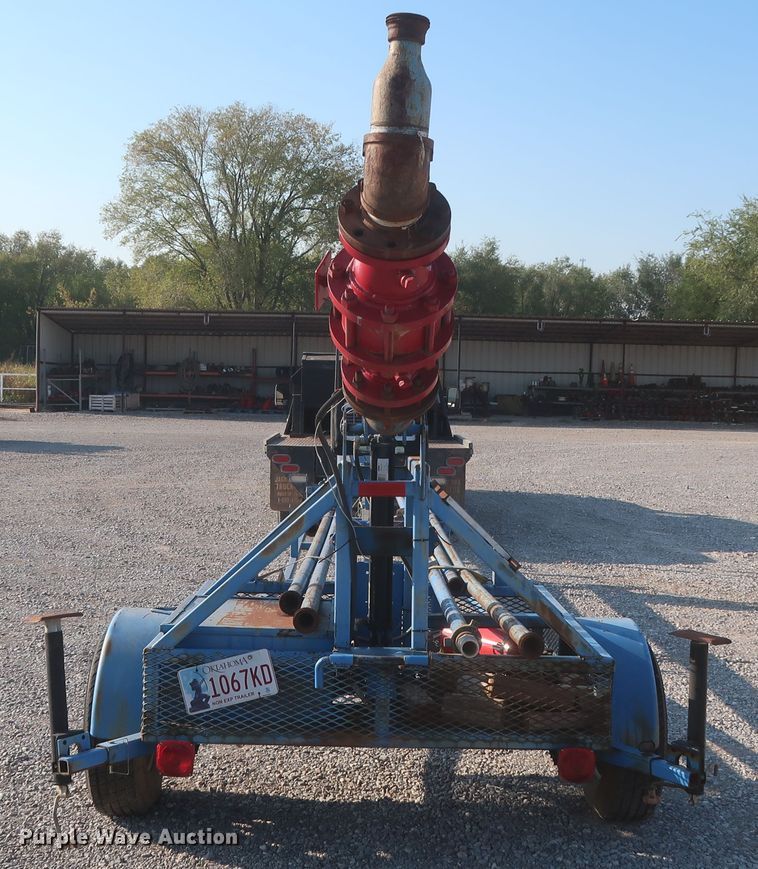 image for item DJ1799 2013 shop built flare trailer