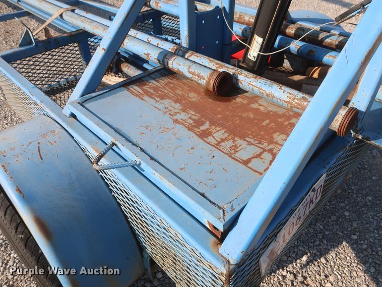 image for item DJ1799 2013 shop built flare trailer