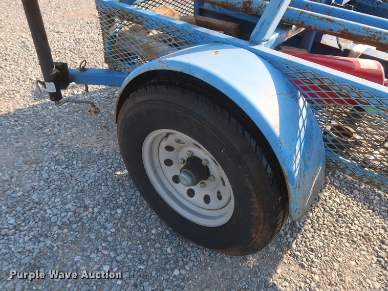 image for item DJ1799 2013 shop built flare trailer