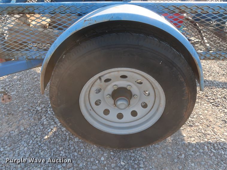 image for item DJ1799 2013 shop built flare trailer