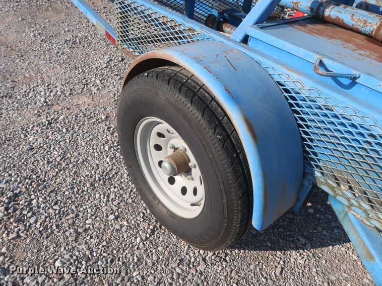 image for item DJ1799 2013 shop built flare trailer